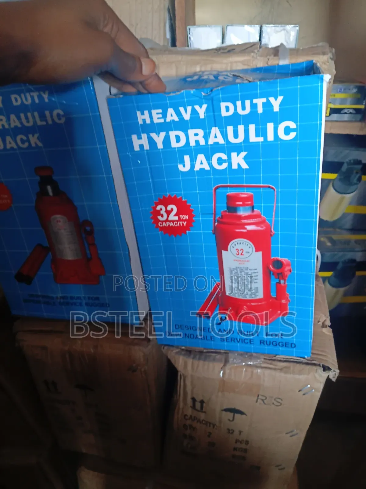 32-Ton Heavy-Duty Hydraulic Jack