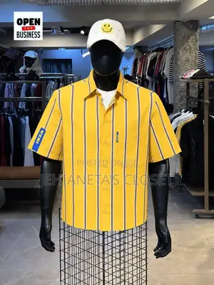 High Quality Short Sleeve Striped Shirts