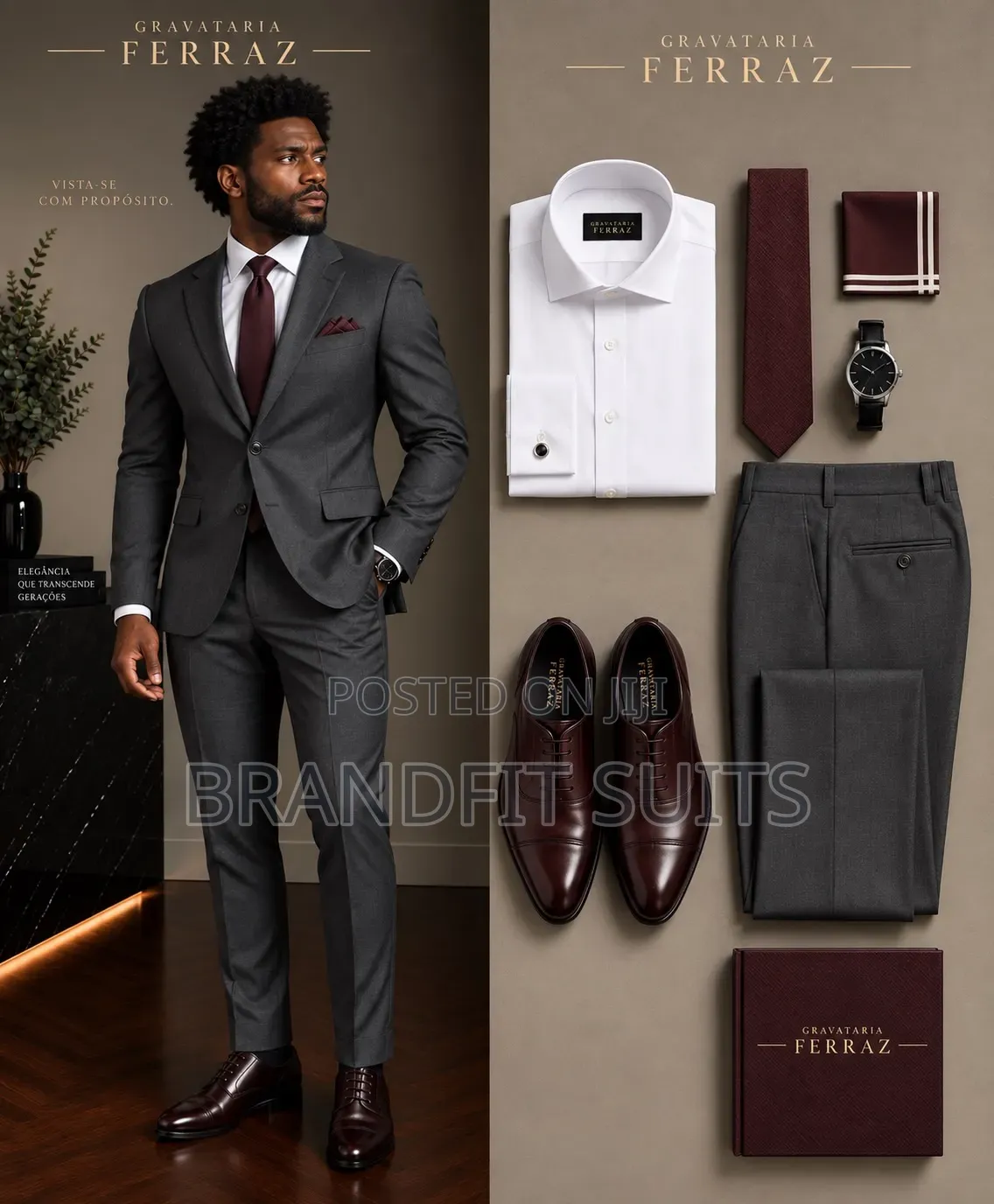 Quality Men's Three Piece Suits Suit
