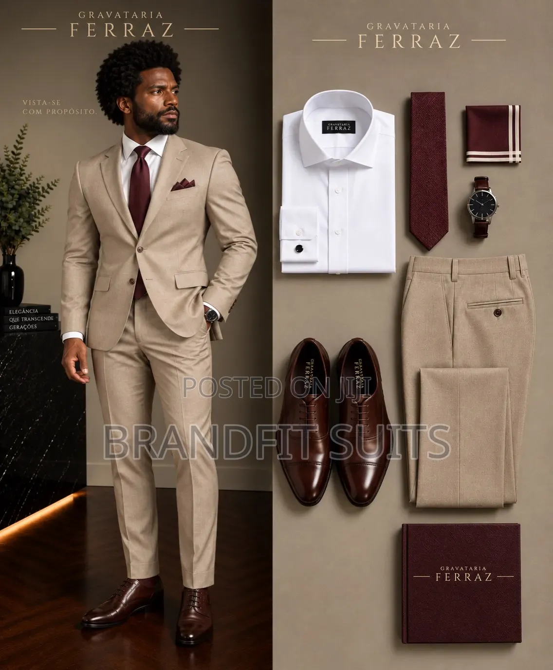Quality Men's Three Piece Suits Suit