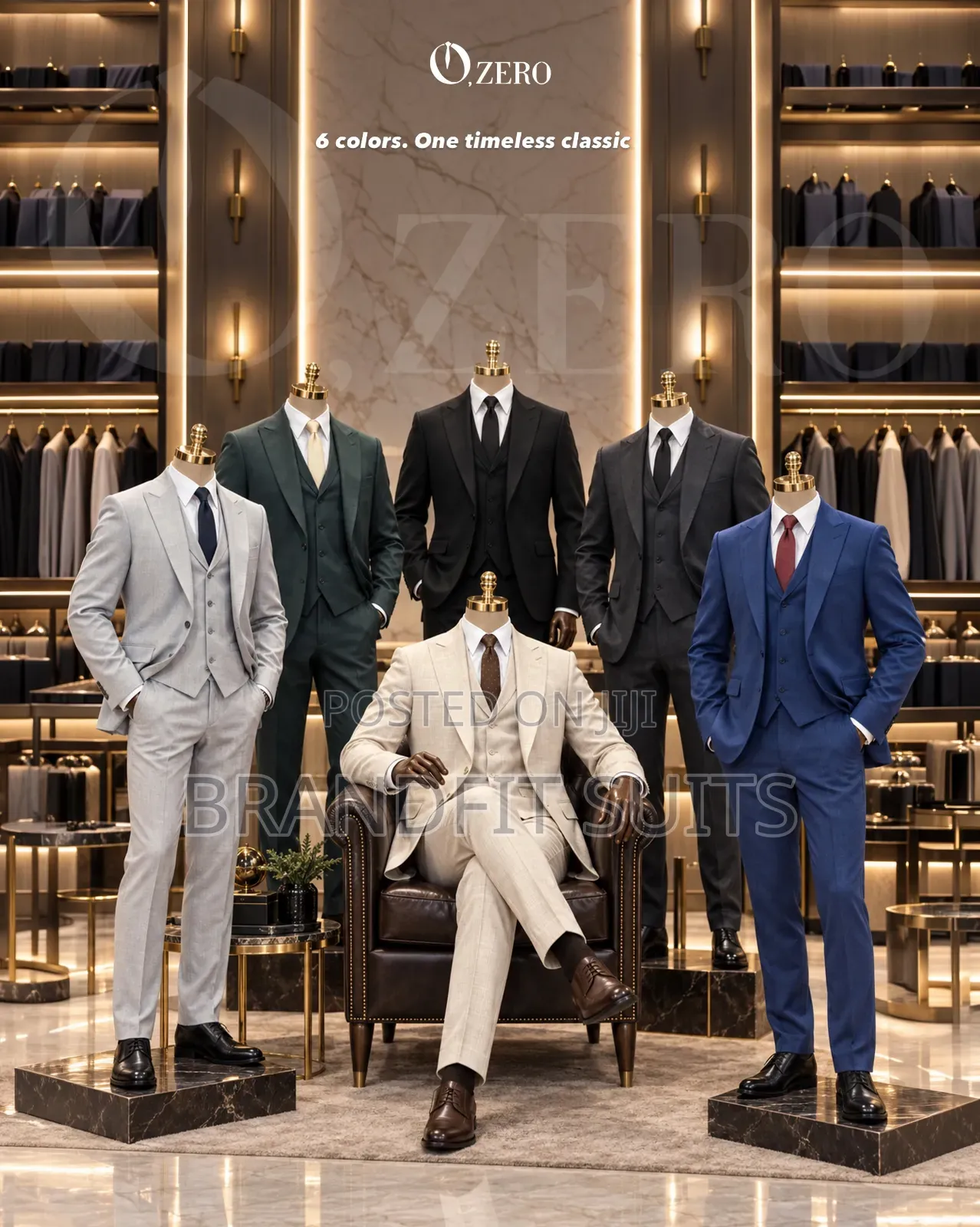 Quality Men's Three Piece Suits Suit