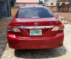 Toyota Corolla 2012 Red