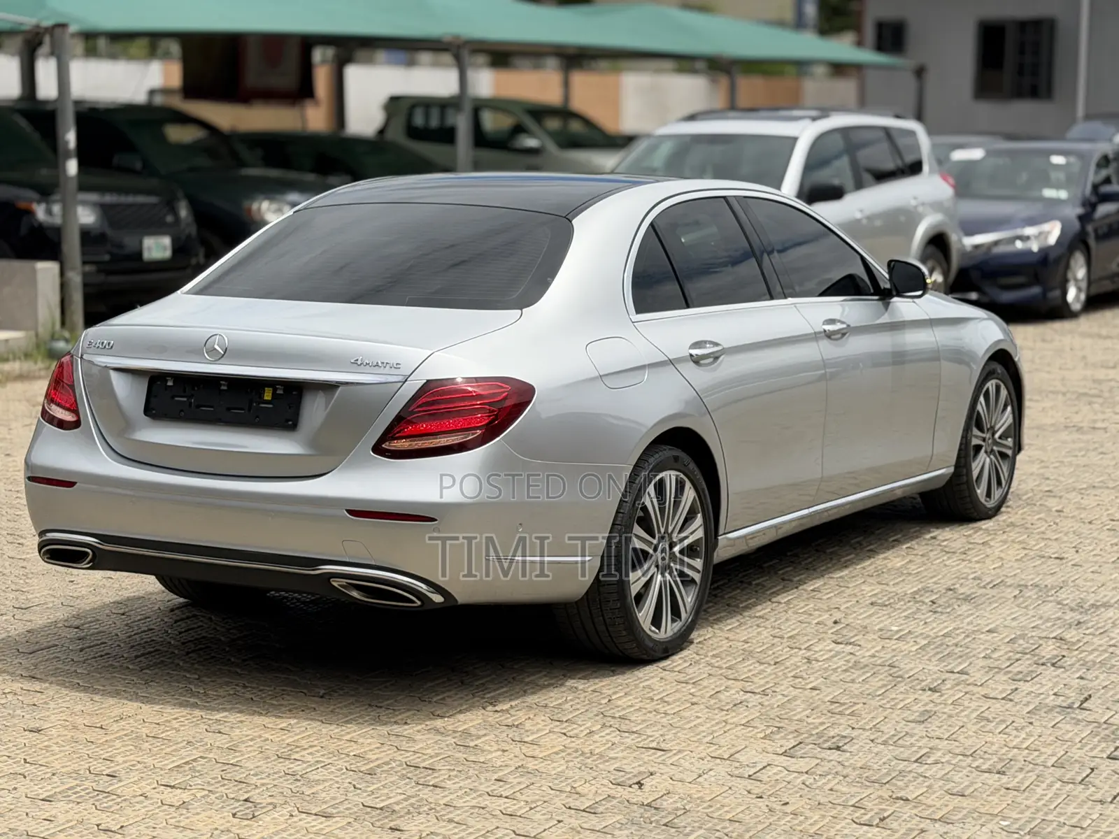Mercedes-Benz E400 2019 Silver