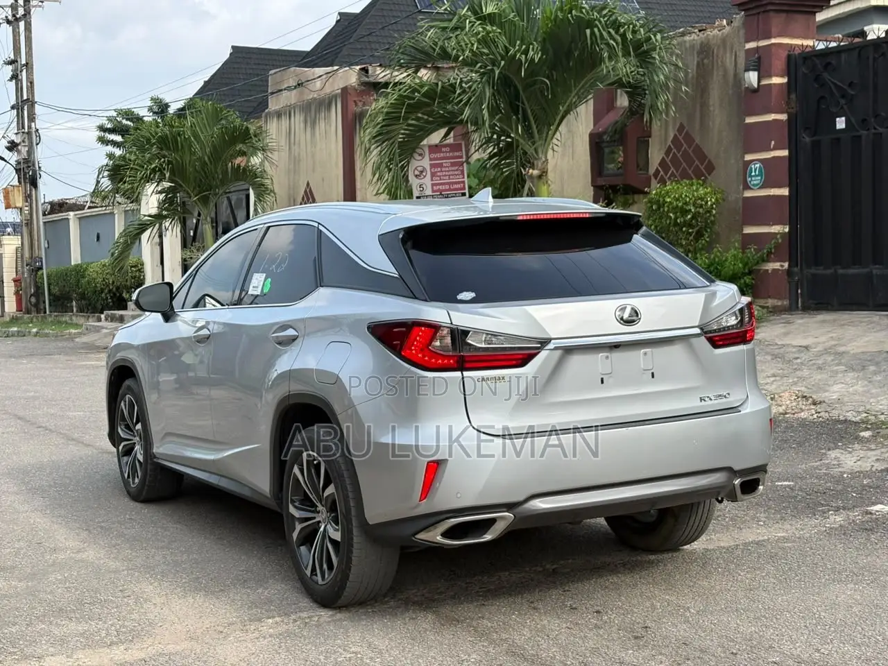Lexus RX 350 AWD 2017 Silver