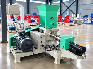 150kg Capacity Fish Floating Feed Extruder Machine.