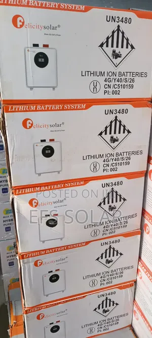 Felicity Solar 2.56kWh 25.6V Lithium Battery