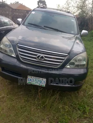Lexus GX 470 Sport Utility 2005 Black