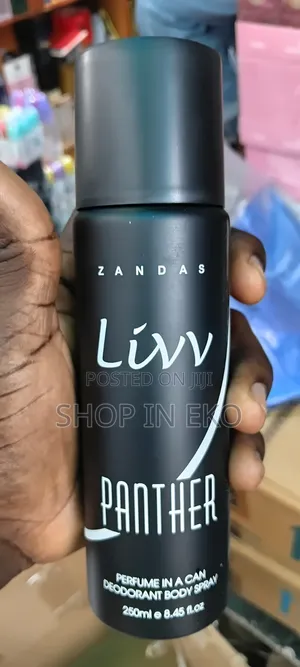 Livv Edge Perfume in a Can Deodorant Body Spray - 250ml