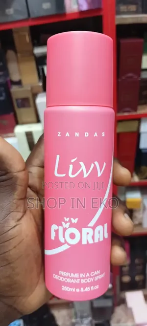 Livv Edge Perfume in a Can Deodorant Body Spray - 250ml