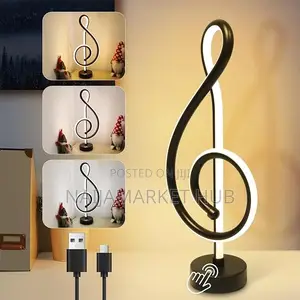 Musical Note Table Lamp
