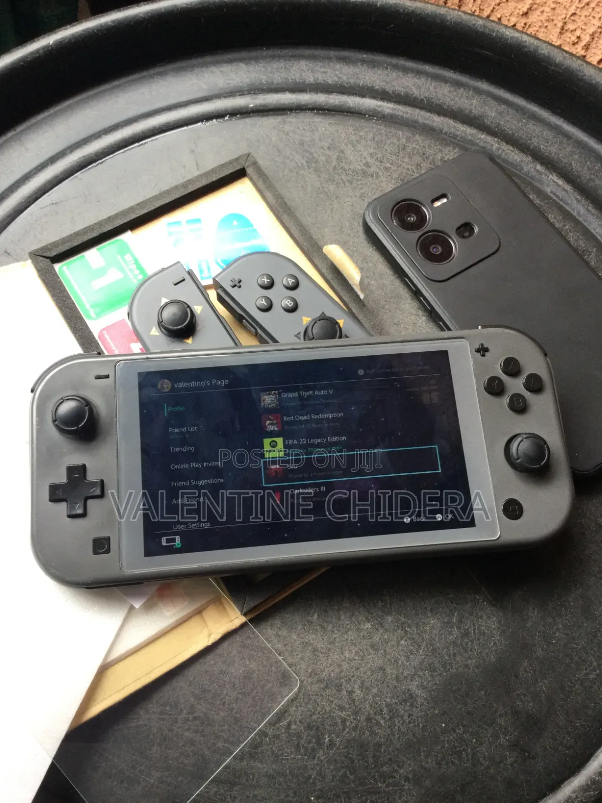 Hacked Nintendo Switch Lite
