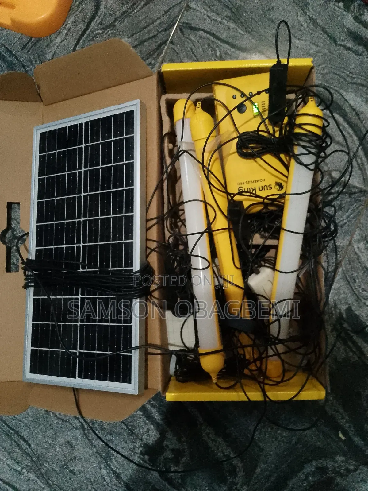 Solar Light and Battery