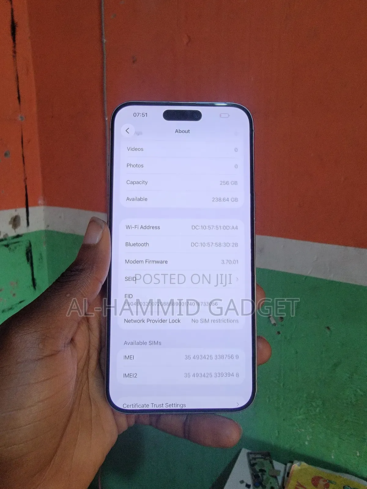 Apple iPhone 15 Pro Max 256 GB Gray