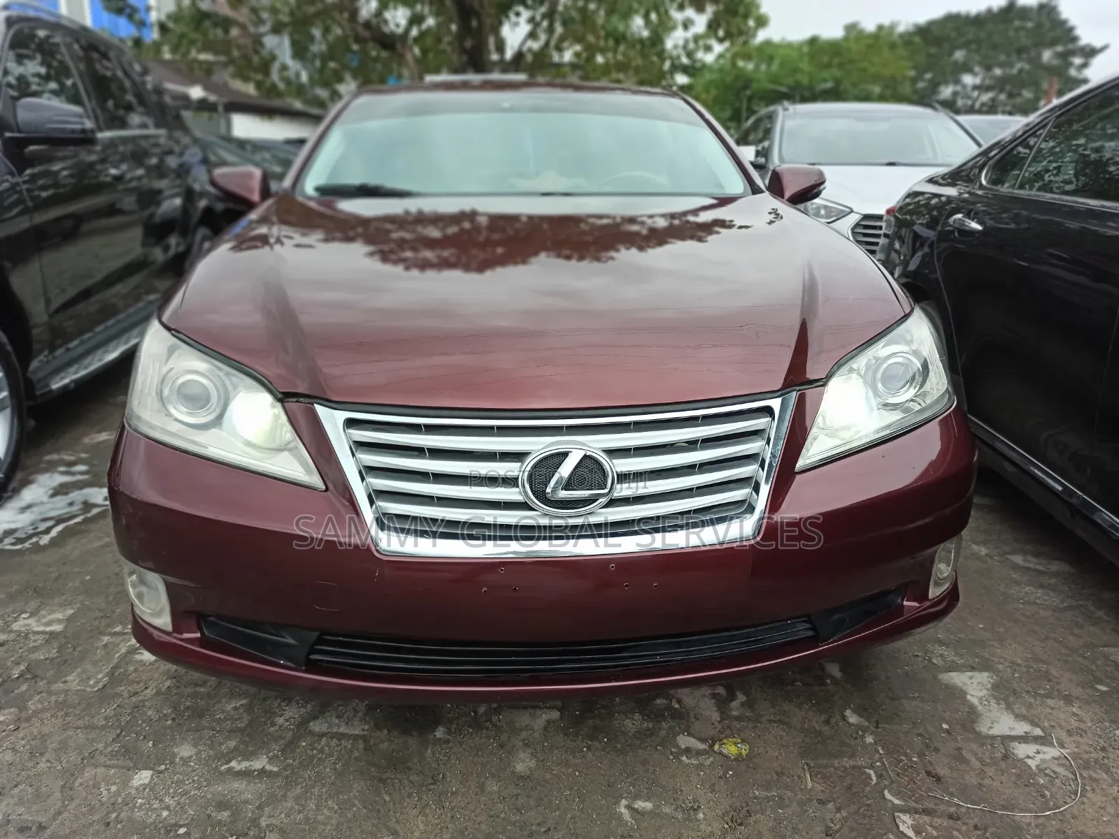 Lexus ES 350 2010 Red