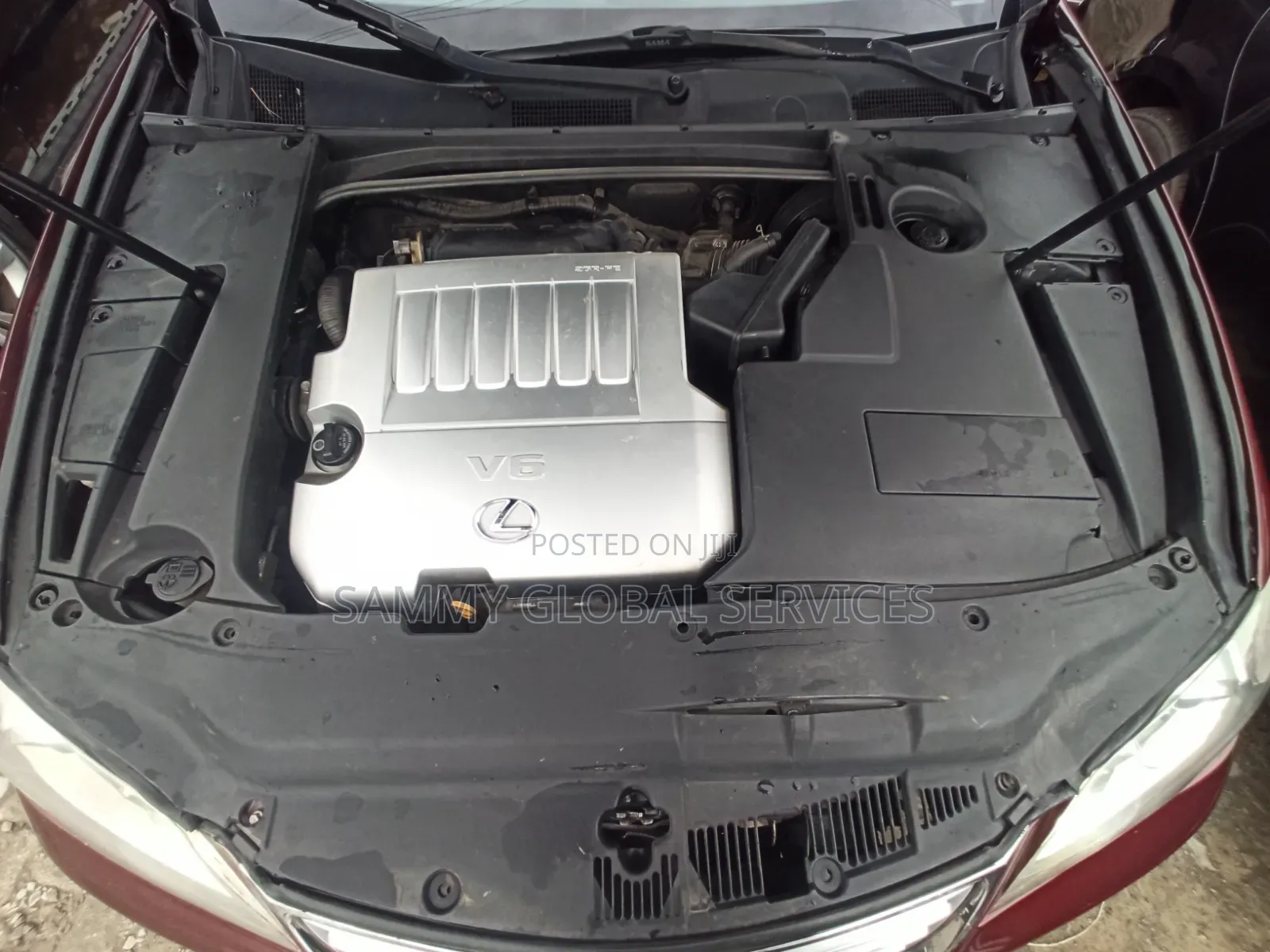 Lexus ES 350 2010 Red