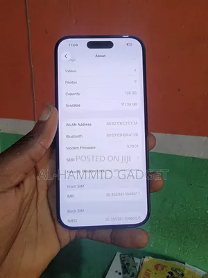Apple iPhone 15 Pro 128 GB Black