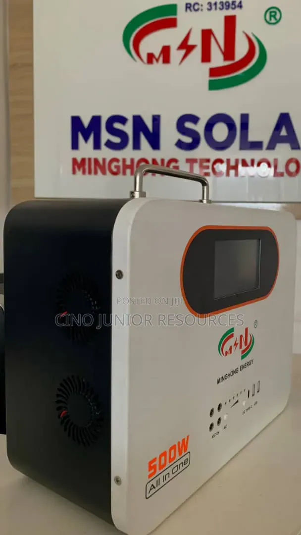 500w 1kwh Solar Generator With Display