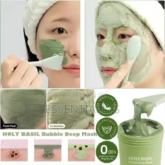 Holy Basil Bubble Mask
