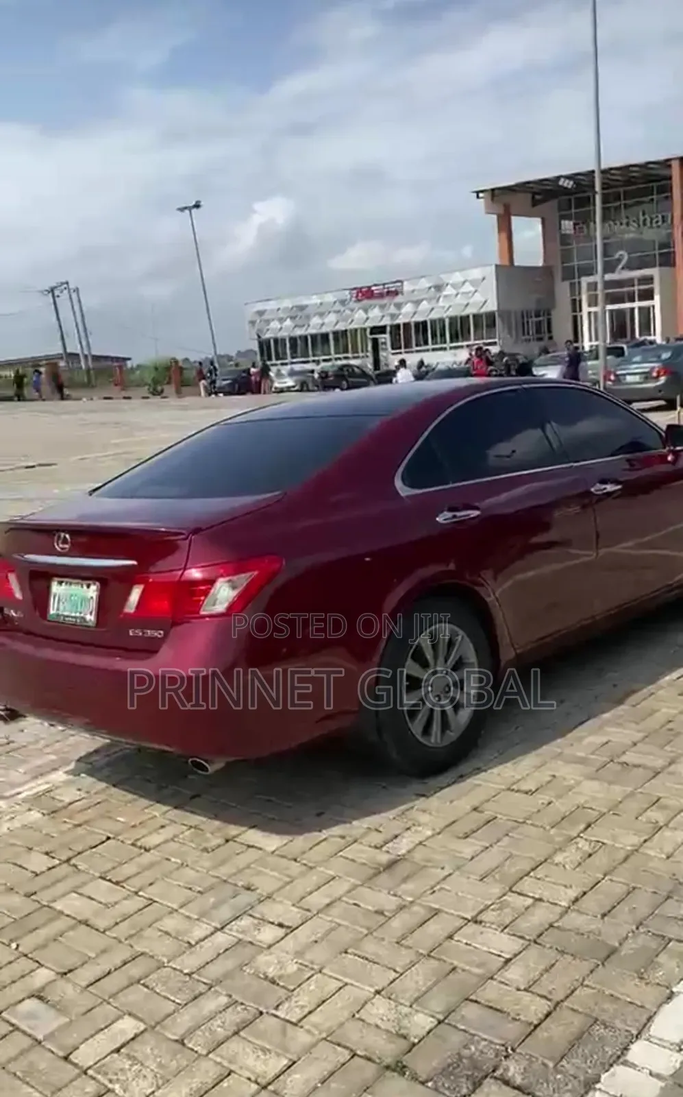 Lexus ES 350 2008 Red