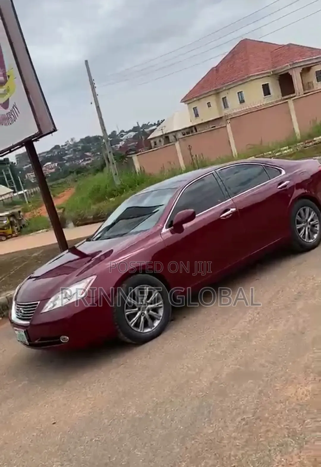 Lexus ES 350 2008 Red