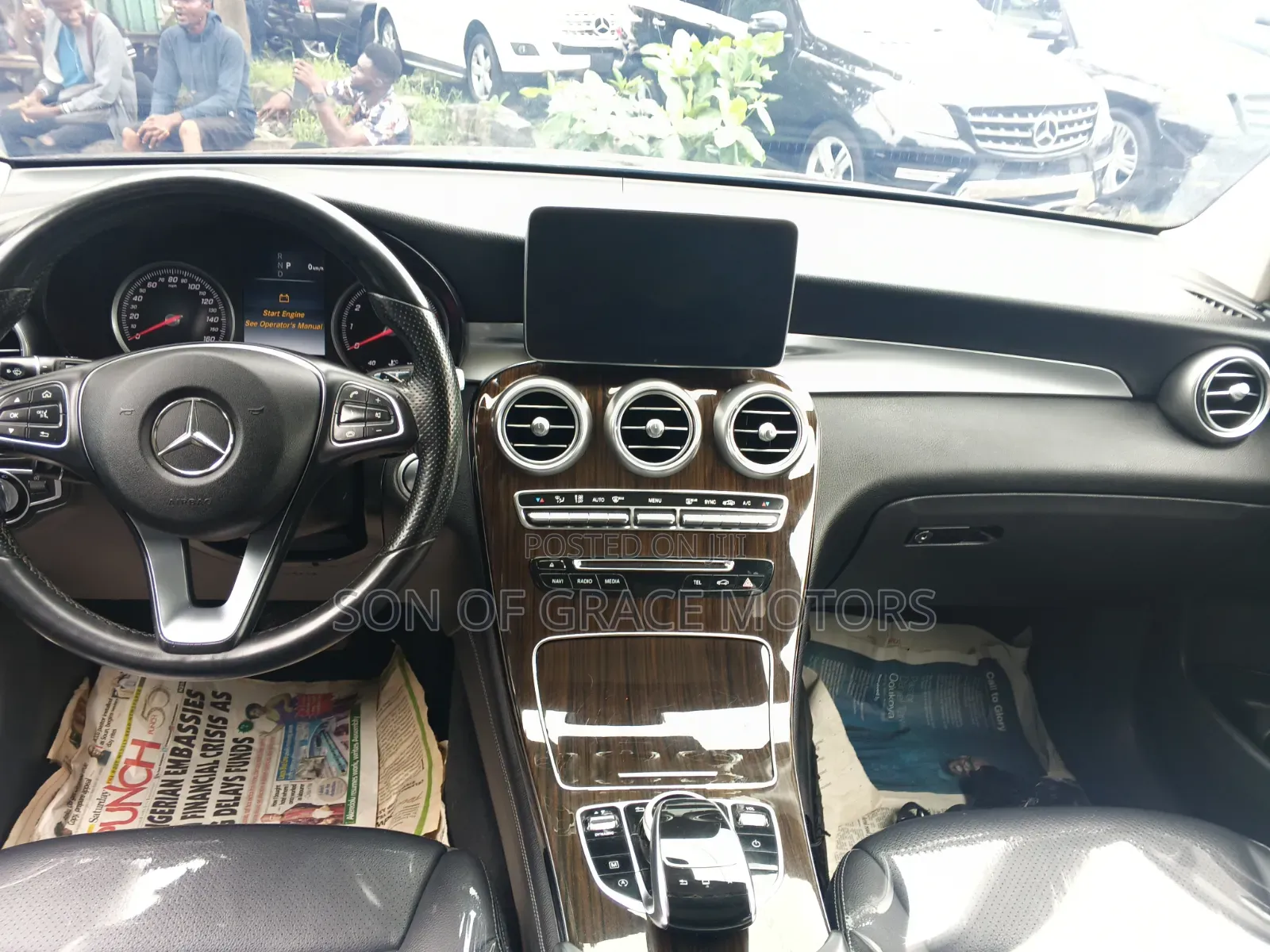 Mercedes-Benz GLC-Class 2017 Black