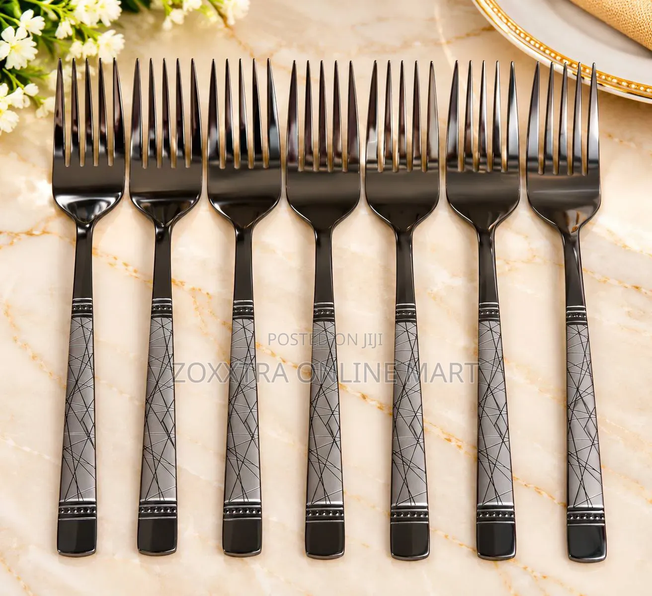 Stainless Steel Dining Spoons Forks