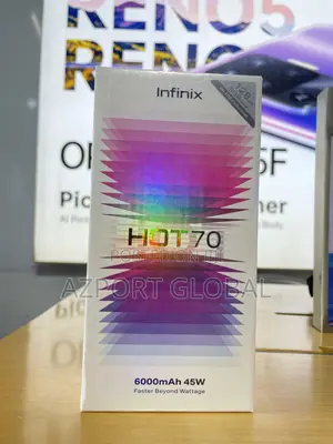 New Infinix Hot 70 128 GB Black