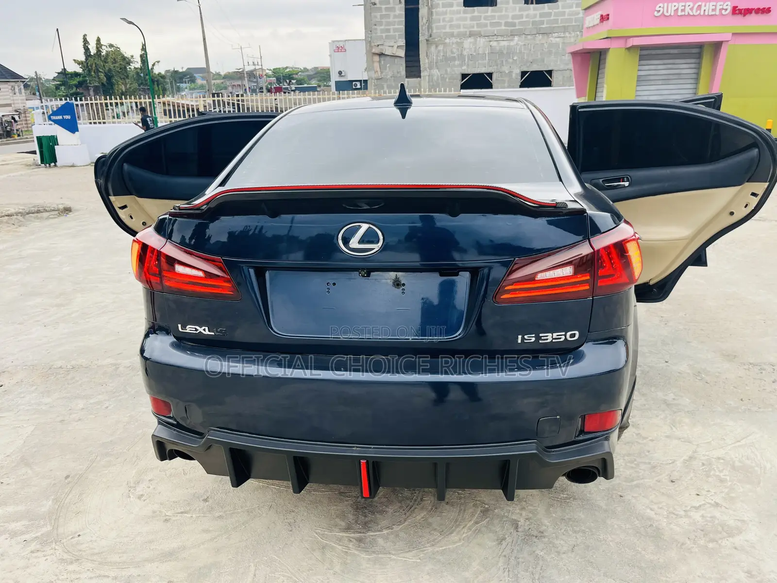Lexus IS 2008 Blue