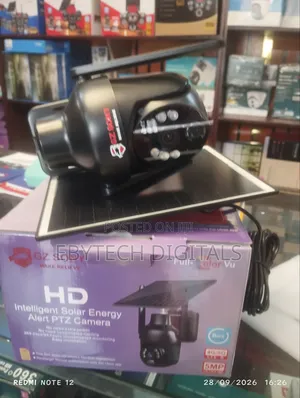 Ubox 5MP Mini Single Lens Solar PTZ Camera
