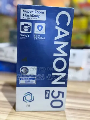 New Tecno Camon 50 Pro 256 GB