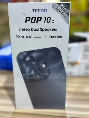 New Tecno Pop 10C 128 GB Black