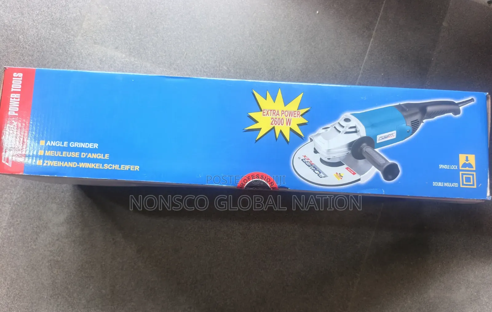 9" Power Flex Angle Grinder