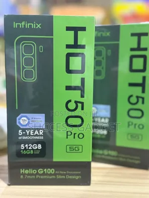 New Infinix Hot 50 Pro 256 GB