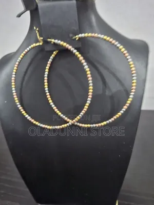 Round Plated Earring
