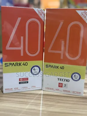 New Tecno Spark 40 256 GB