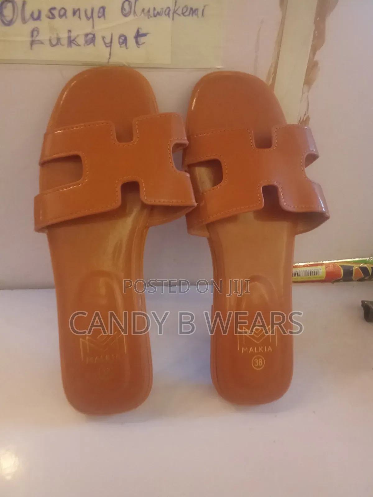 Brown Zara Slippers