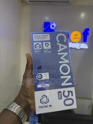New Tecno Camon 50 Pro 256 GB Black