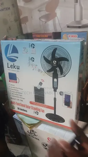 Rechargeable Fan With Inbuilt MP3 Player