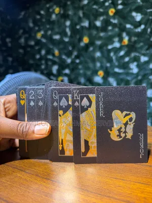 Joyoldelf Black Playing Cards,