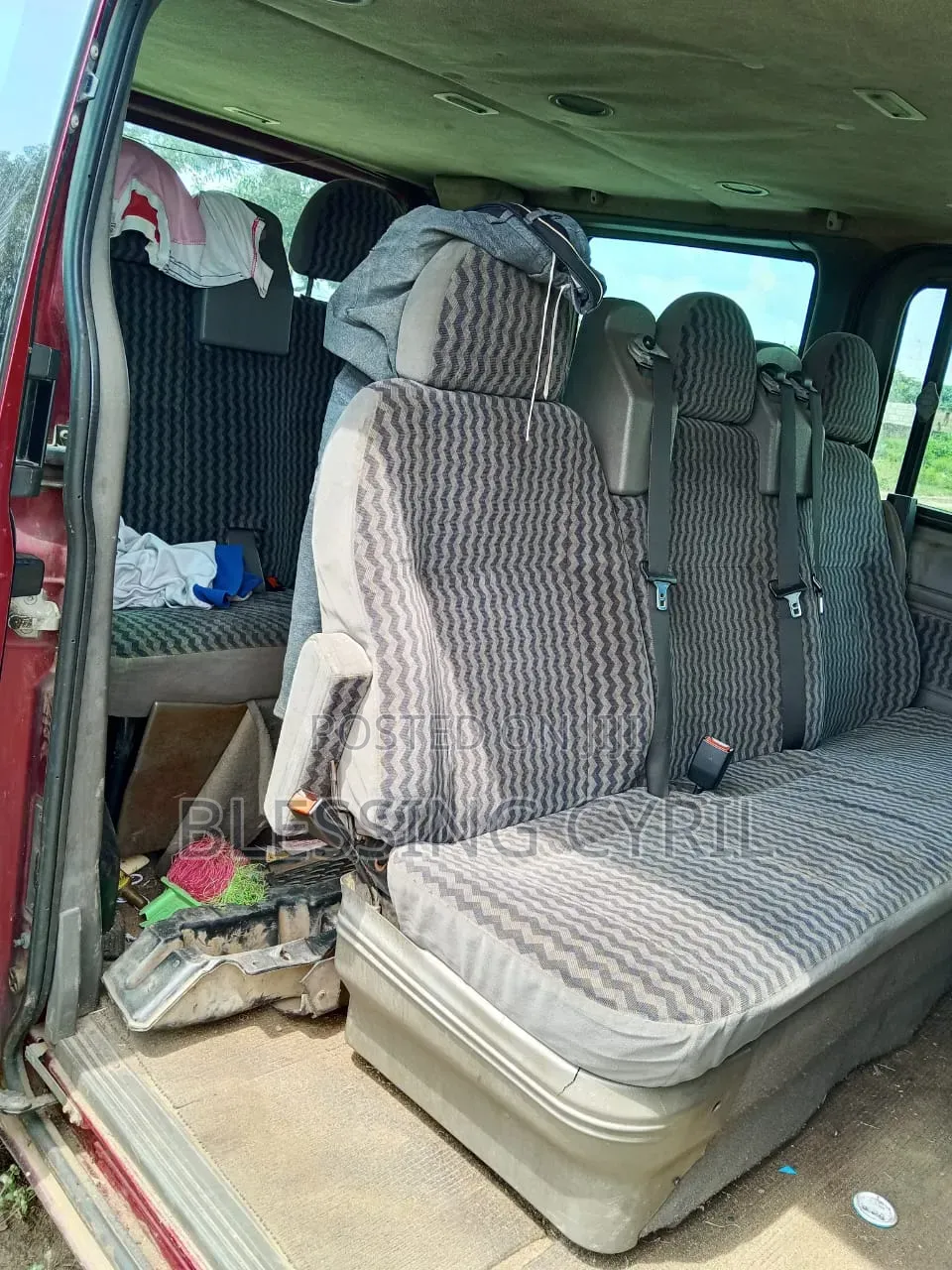 Ford Tourneo 2005 Red