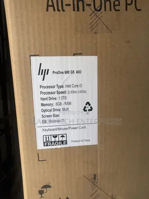 New Desktop Computer HP ProOne 600 8GB Intel Core i3 HDD 1T
