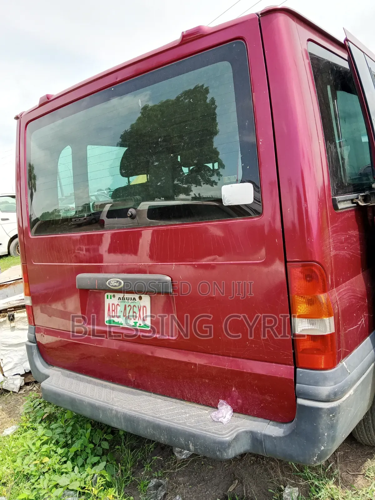 Ford Tourneo 2005 Red
