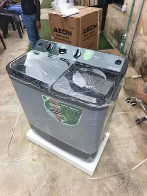 Syinix 8.5kg Twin Tub Washing Machine – Family Laundry Washer