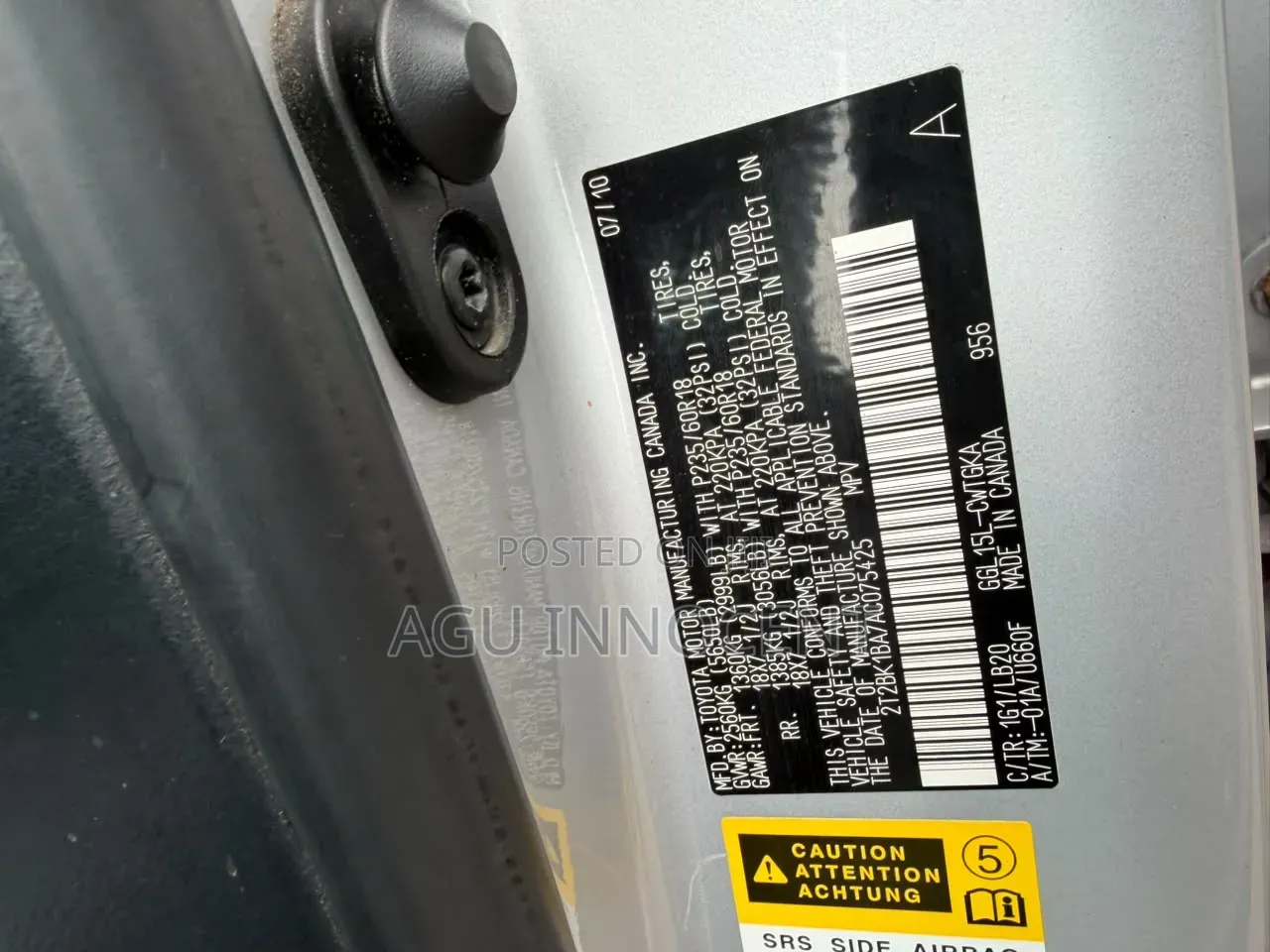Lexus RX 350 2010 Silver