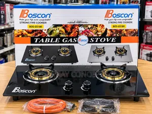 Boscon Built-in Flat Cabinet/Table Glass Gas Burner-Bos-Gs180