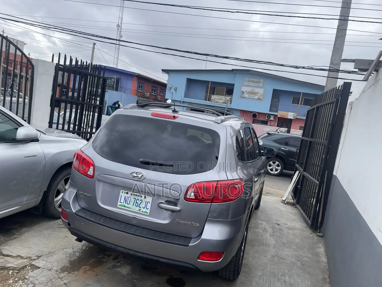 Hyundai Santa Fe 2008 Gray
