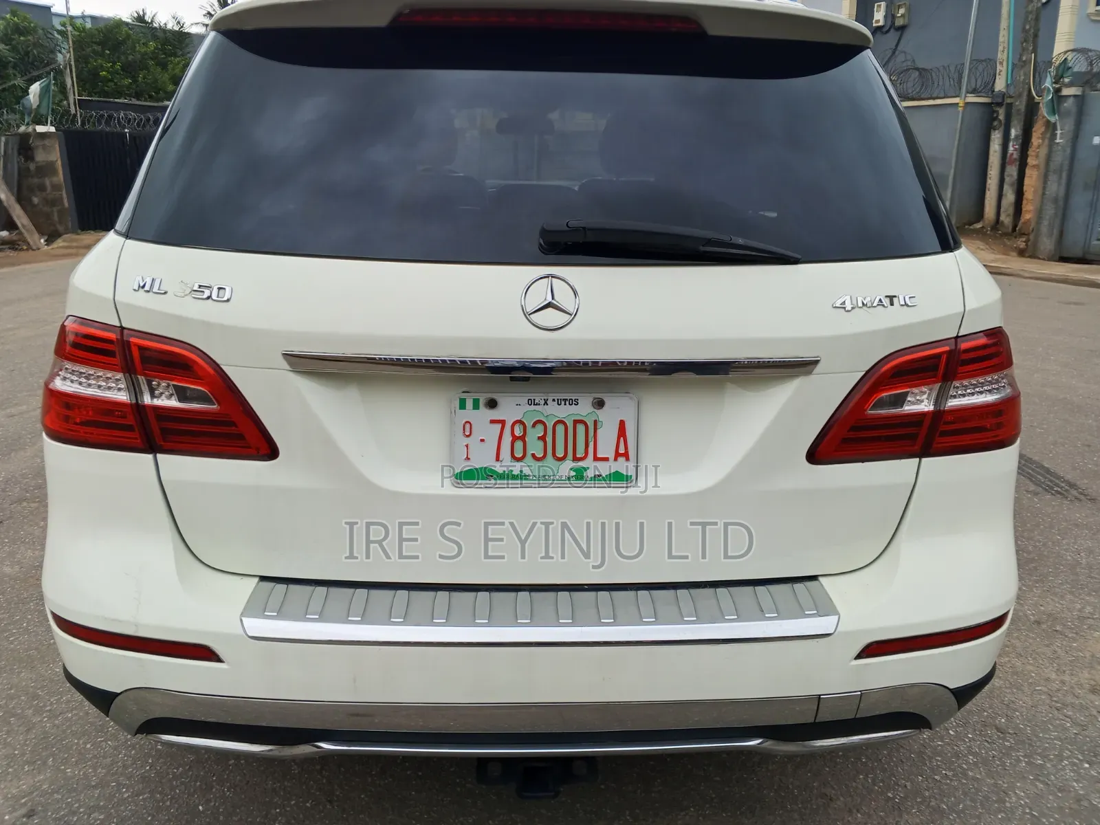 Mercedes-Benz M Class 2012 White