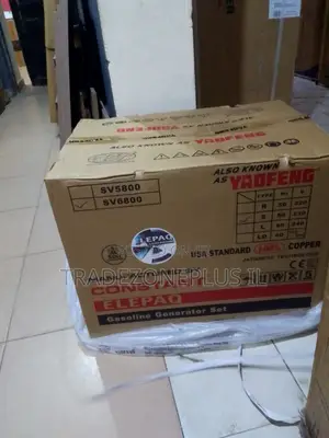 Dependable Elepaq SV6800 4.5KVA Copper Generator
