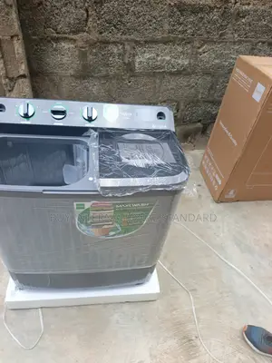 Syinix 8.5kg Twin Tub Washing Machine – Convenient Clothes Cleaner