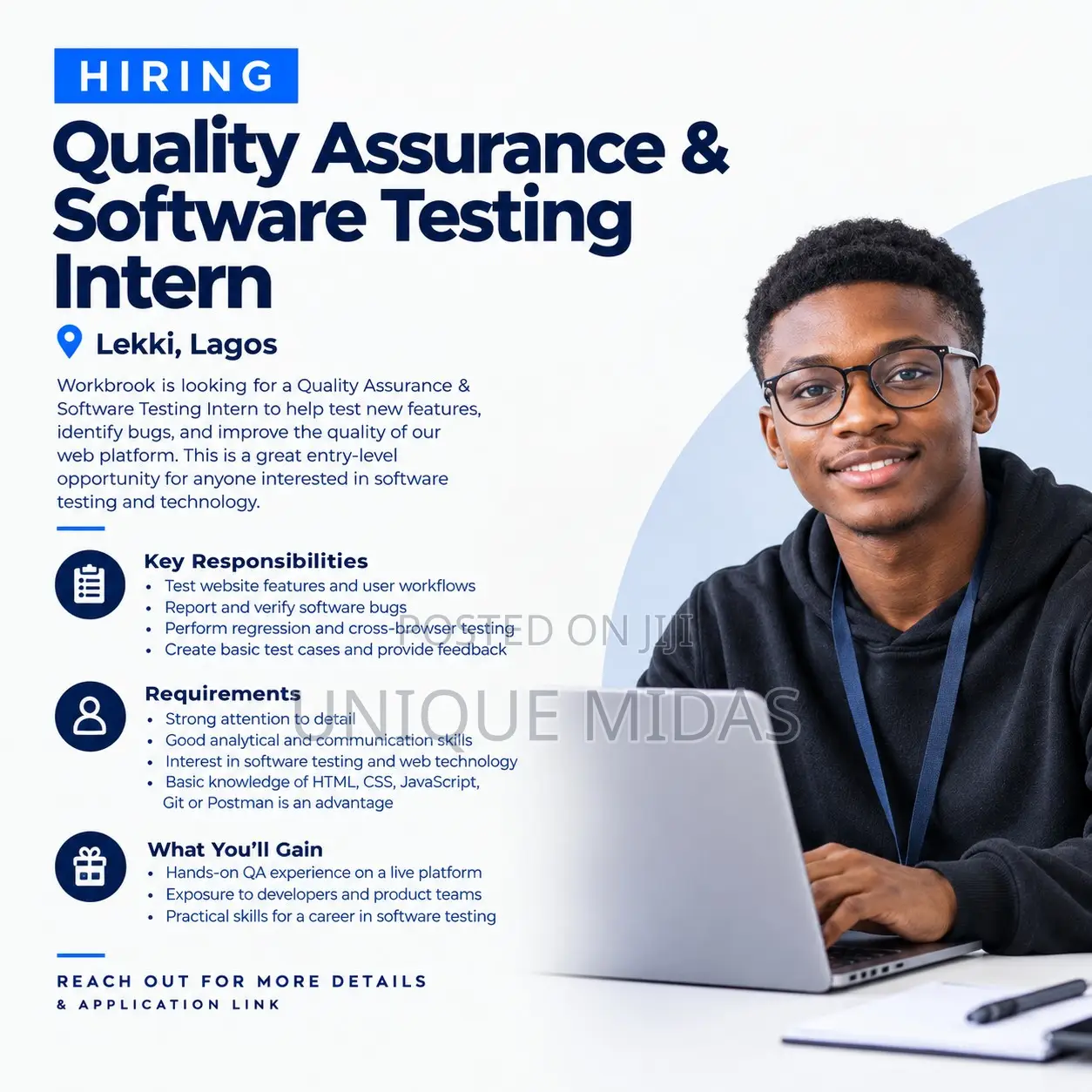 Quality Assurance Software Testing Intern (Lekki, Lagos)
